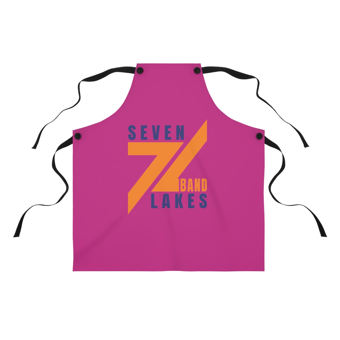 Seven Lakes Band - Apron (AOP) - Pink