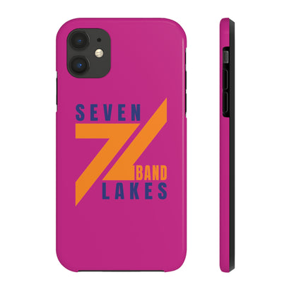 7L Band - iPhone Cases - Magenta
