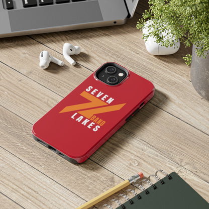 7L Band - iPhone Case - Red