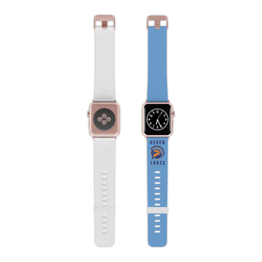 Seven Lakes - Watch Band for Apple Watch - Blue