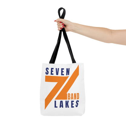 Seven Lakes Band - Tote Bag (AOP) - White