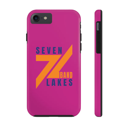 7L Band - iPhone Cases - Magenta