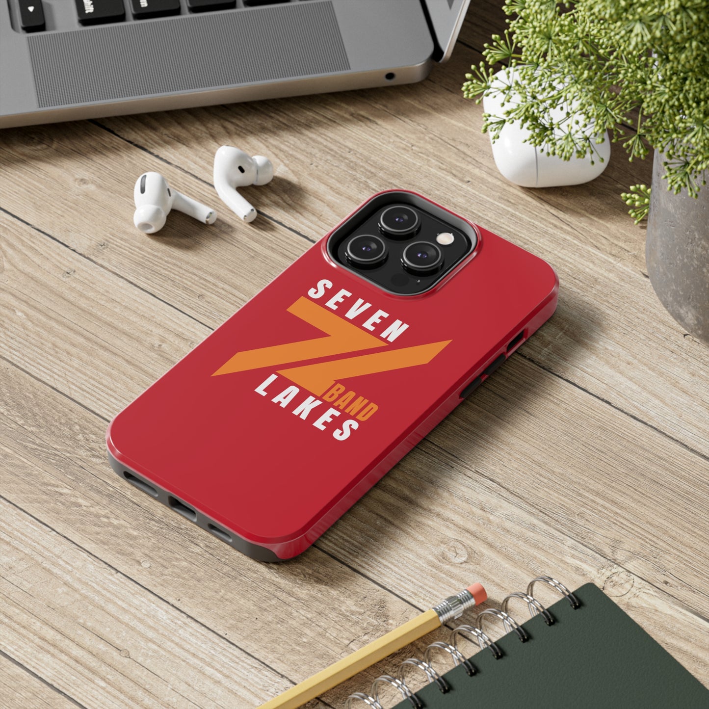 7L Band - iPhone Case - Red