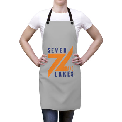 Seven Lakes Band - Apron (AOP) - Gray